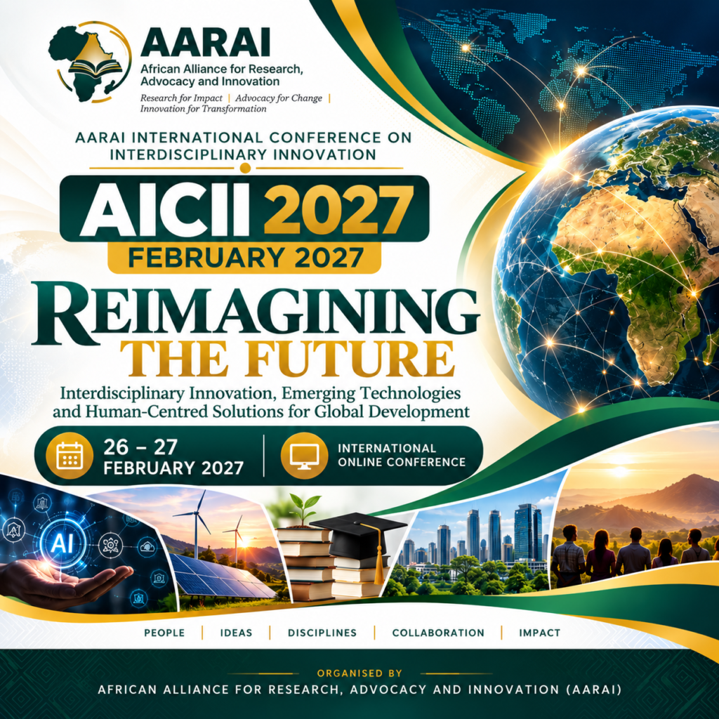 2nd AARAI International Conference on Interdisciplinary Innovation (AICII Feb 2027)